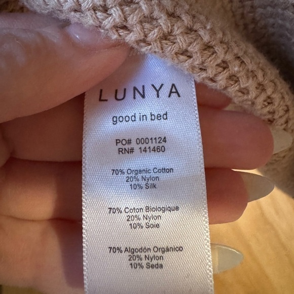 Lunya Cottonsilk Pocket Henley - Picture 5 of 5
